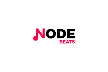 letter N music logo