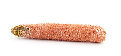 Empty cobs with corn.