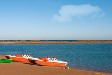 Tretboote, Kinderspielzeug, Rotes Meer, El Gouna, El Guna,  &Auml;gypten