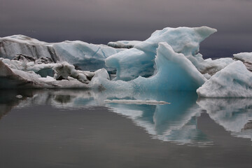 Island - Jökulsárlón - Gletscherflusslagune / Iceland - Jökulsárlón - Glacier river lagoon /