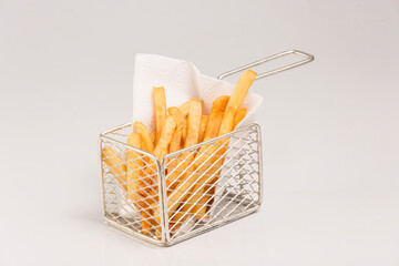 french fries in a box