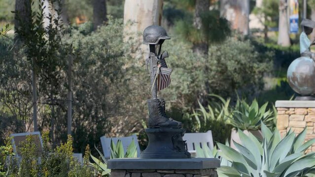 Military memorial in MISSION VIEJO, California