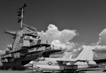 aircraft carrier deck © Norman