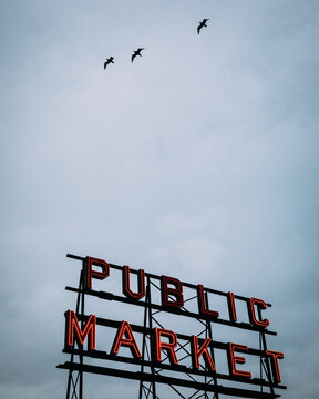 Pike Place Market Sign, Seattle