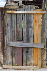 Wood Shed Door
