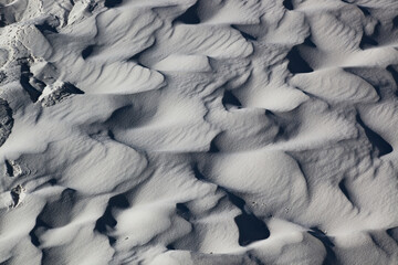 Abstraction from White Sands National Monument