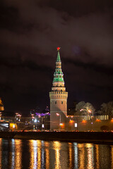 Fototapeta premium Mosqow city at night