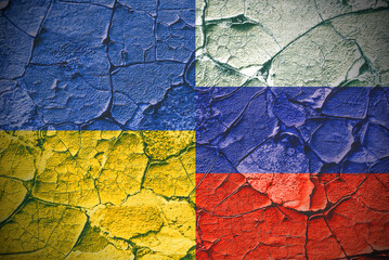 Russian-Ukrainian military conflict illustration