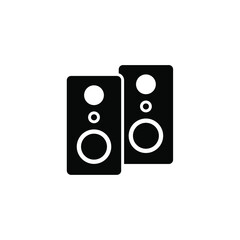 loud speakers icons symbol vector elements for infographic web