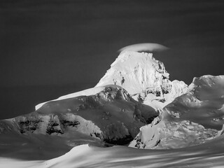 Black & White, Dramatic light on the ice and glaciers on Anvers Island from Gerlache Strait, Antarctica