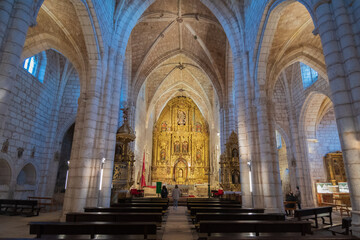 Fototapeta premium Cityscape of Covarrubias (Burgos, Castilla y Leon, Spain)
