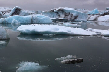 Island - Jökulsárlón - Gletscherflusslagune / Iceland - Jökulsárlón - Glacier river lagoon /
