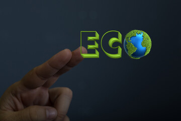 Ecology and go green symbol