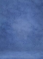 Blue Background Studio Portrait Backdrops Photo 4K