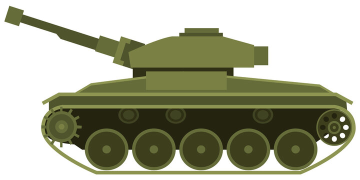 戦車のイラスト素材　ベクター