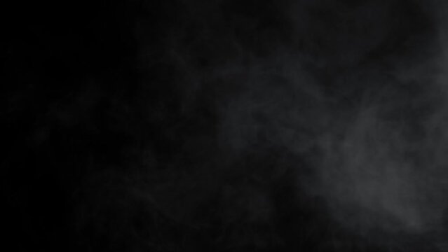 smoke , cloud, fog , steam, vapor - realistic smoke cloud best for using in composition, 4k, screen mode for blending, ice smoke cloud, fire smoke, ascending vapor steam over black background.	