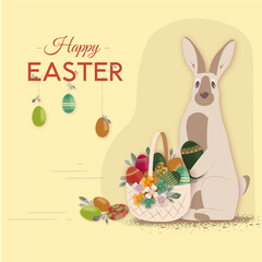 happy easter card