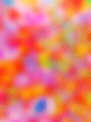 abstract illustration of color screensaver for desktop