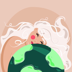Mother earth who loves all living beings