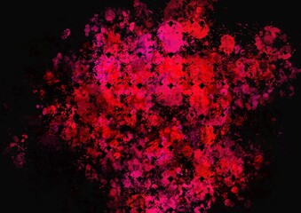 Red abstract background