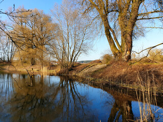 Obraz premium Herbst See 