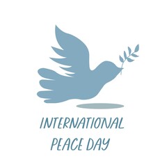 International peace day. Love people and live in peace concept. No war. Stop the war. Peace on earth for everyone. 
World in peace,kindness and love.