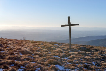 Col du Béal, Monts du Forez, Loire, France