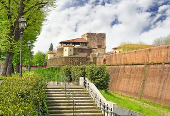 Florence, Fortezza da Basso fortress - Monumental Quarter and wall fortifications, Italy
