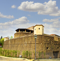 Florence, Fortezza da Basso fortress - Monumental Quarter and wall fortifications, Italy © Pecold