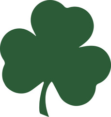 Shamrock and Clover Silhouettes