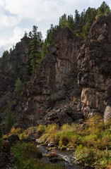 great gorge in the Altai mountains