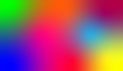 Gradient background with 8 multi color