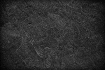 Dark grey black slate background or texture.