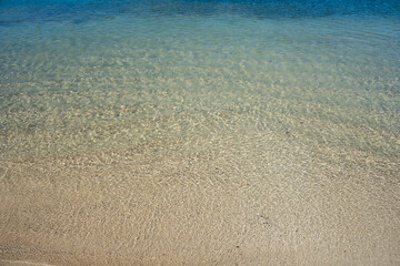 Fototapeta na wymiar Water Beach Boqueron Puerto Rico
