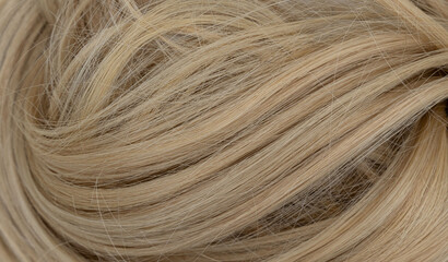 shiny hair abstract texture background. blonde hair