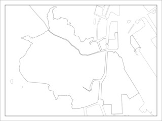 品川区の地図です。