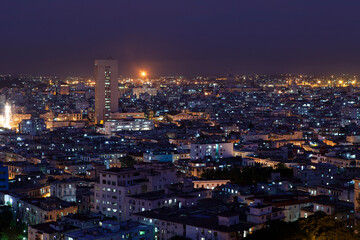 Fototapeta na wymiar Havana at Night