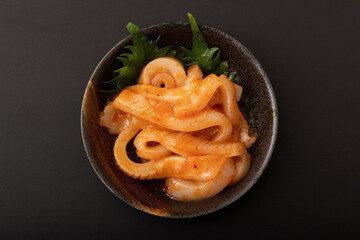 イカのキムチ和え