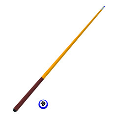 this is a billiard stick icon