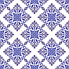 Floral damask pattern