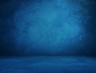blue concrete background