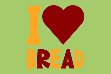 Bread Vector t shirt design