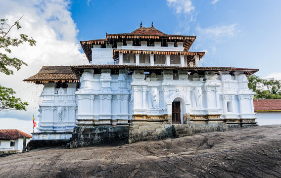 Lankatilaka Vihara is a 14th century Buddhist temple situated in Kandy, Sri lanka