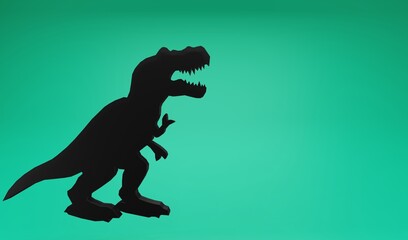 trex silhouette © Victoria