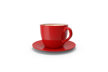 red cup of coffee