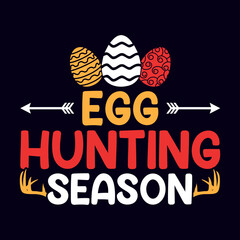 Happy Easter Day T-Shirt Design Template