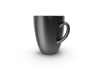 black coffee cup