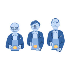 LED開発の功績によりノーベル物理学賞を受賞した人物