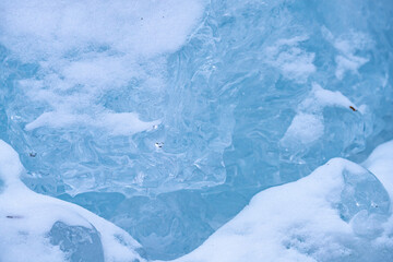 長野県喬木村　冬の加護受けの滝（禍誤除けの滝）　2022年2月撮影