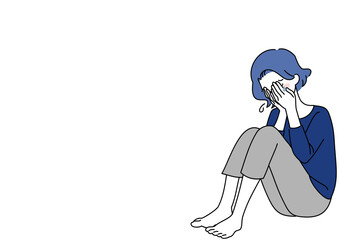 追い詰められて一人でなく女性